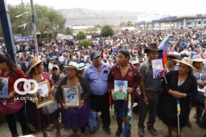 Mucha gente participó de los actos recordando los tres años de la masacre de Sacaba. Foto. Twitter Evo Morales.