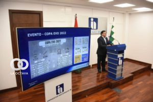 Presidente del SIN informa que se investiga el movimiento económico comercial en la Copa Evo.