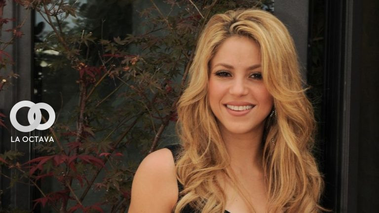 Shakira, cantante colombiana.