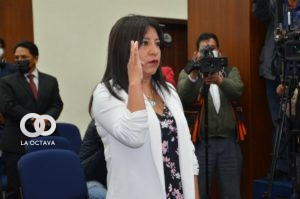 Nadia Cruz Tarifa posesionada como Viceministra de Igualdad de Oportunidades. 