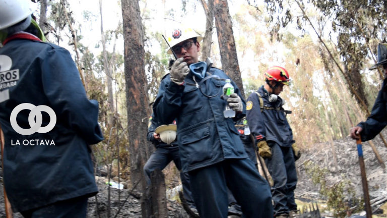 Grupo de Atención de Emergencias Municipales (GAEM), bomberos y brigadas de voluntarios