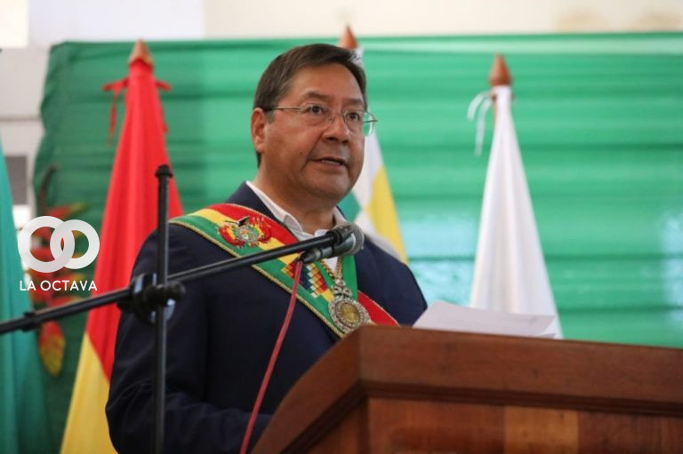 Luis Arce, Presidente del Estado