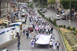 “Marcha Blanca, por la Vida” con el lema “No estás sola”