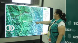 Yovenka Rosado, directora de Recursos Naturales de la Gobernación cruceña.