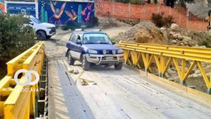 Alcaldía cierra puente Callapa por mantenimiento.