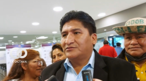 Andrés Flores, jefe de la bancada del Movimiento Al Socialismo (MAS).