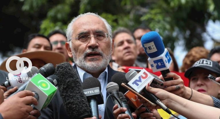 Carlos Mesa, ex Presidente de Bolivia y líder del CC.
