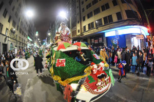 Desfile Navideño en la Paz.