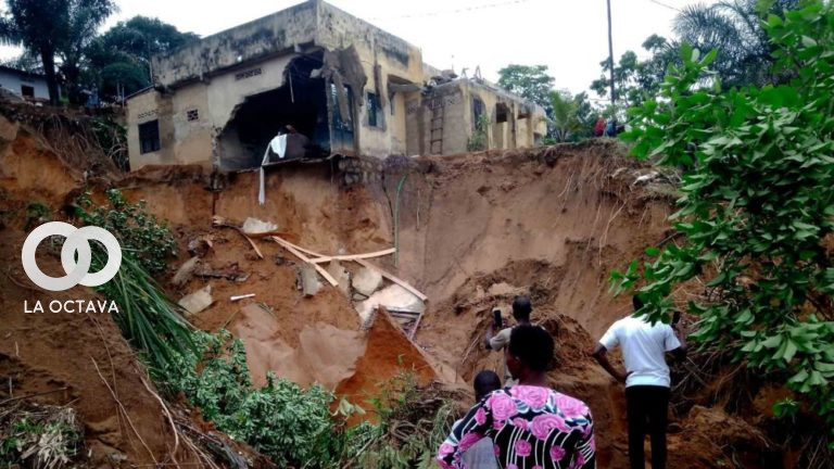 Devastadoras inundaciones se producen en Congo.Devastadoras inundaciones se producen en Congo.