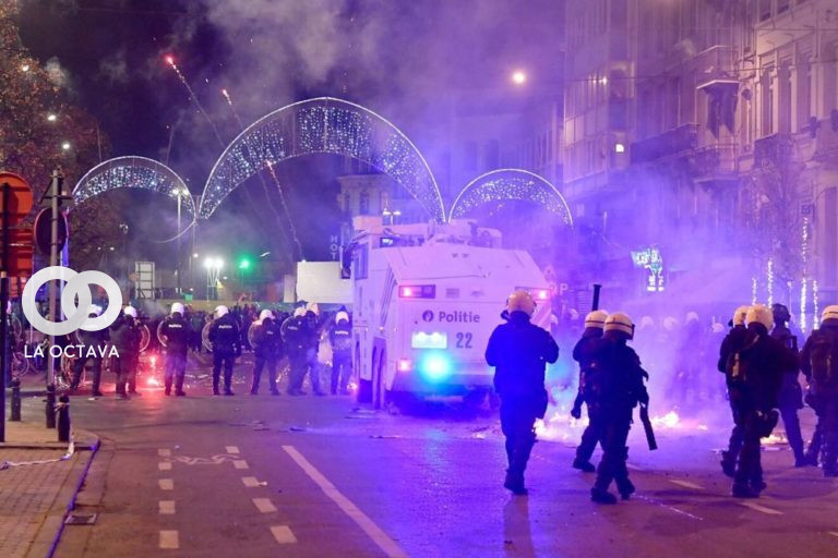 Disturbios en Francia y Bélgica