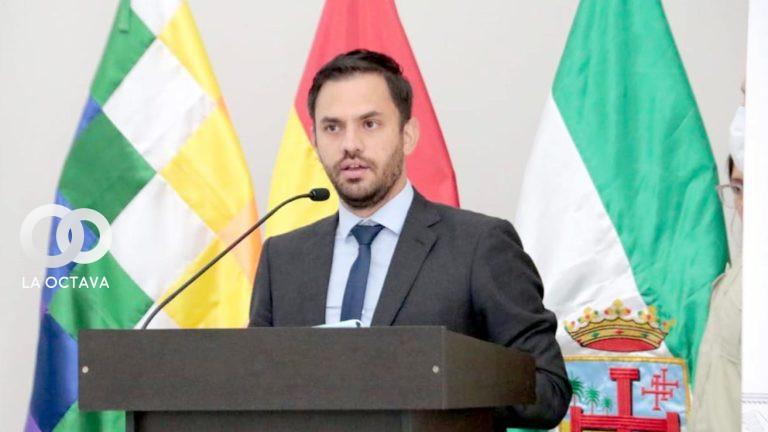 Eduardo Del Castillo, ministro de Gobierno.