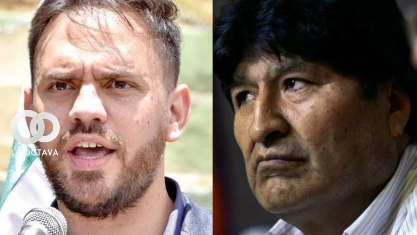 Eduardo Del Castillo y Evo Morales.