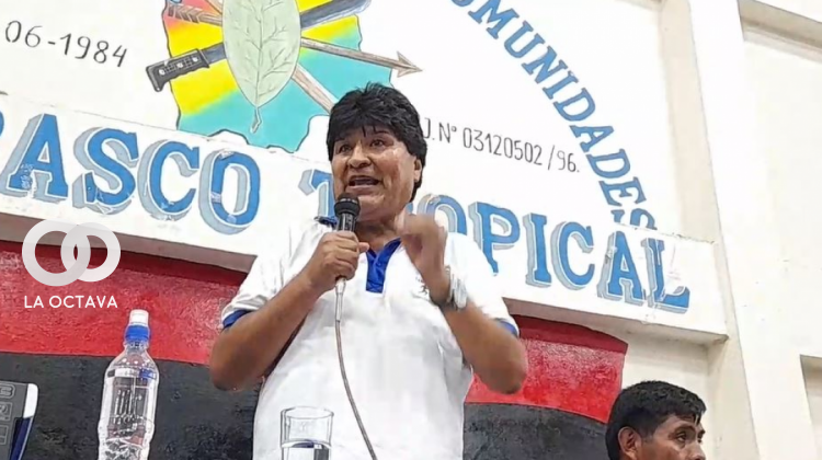 Expresidente Evo Morales. Foto. Captura video
