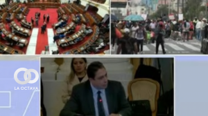 Héctor Arce en la sesión de la OEA. Foto. captura