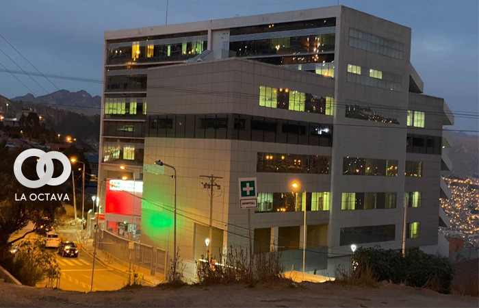 Hospital La Portada en La Paz. Foto. AMUN