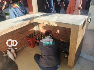 Intendencia municipal interviene una fiesta clandestina con menores de edad.Intendencia municipal interviene una fiesta clandestina con menores de edad.