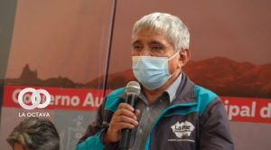 Iván Arias, protesta por la aprehensión de Luis Fernando Camacho.