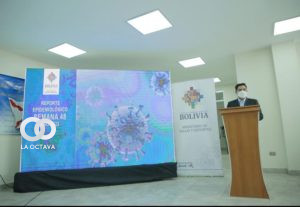 Jeyson Auza, Ministro de Salud y Deportes.