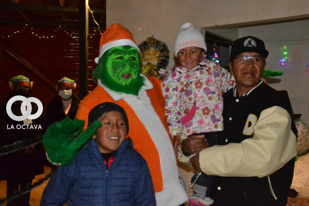 La casa de Papá Noel en El Alto.
