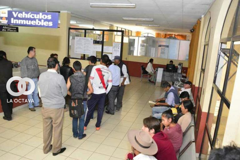 Oficinas para pagar impuestos en Tarija.