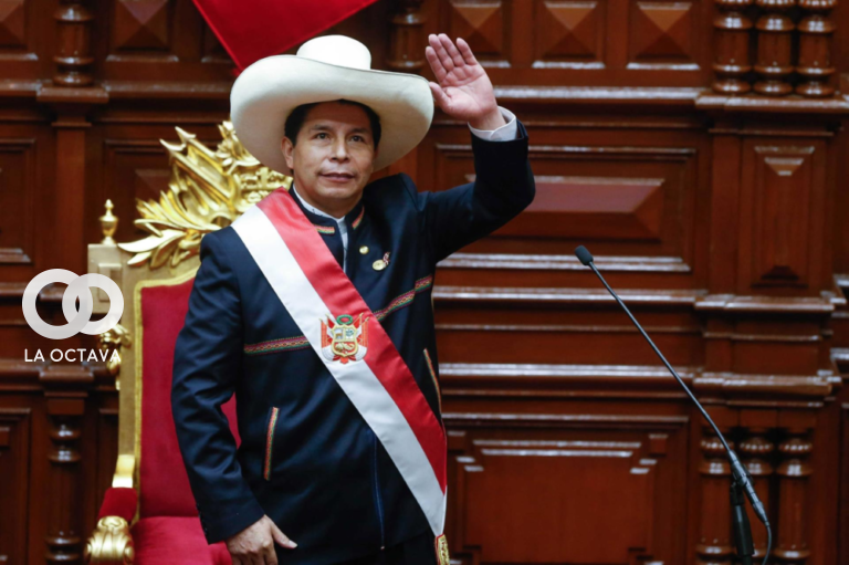 Pedro Castillo, Presidente de Perú.