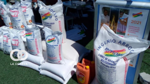 Productos de Emapa encontrados en mercados. Foto. Fiscalía.
