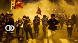 Protestas sociales en Perú por el gobierno de Boluarte.