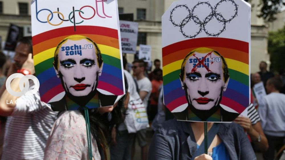 Putin firma dura ley para propagandas contra LGBTI.Putin firma dura ley para propagandas contra LGBTI.