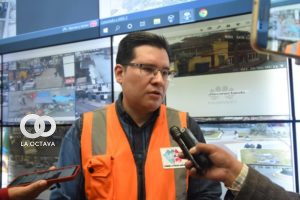 Rodrigo Villegas, jefe de la Unidad de Servicio de Alerta Temprana.
