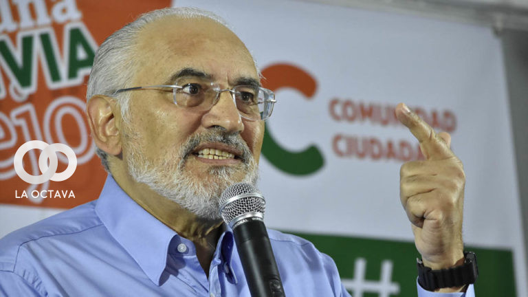 Carlos Mesa, ex Presidente de Bolivia y líder de CC.