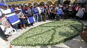 Choquehuanca en el día nacional del Caudillo.