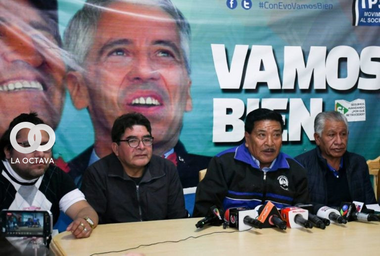Conferencia de Prensa de la Dirección del MAS.