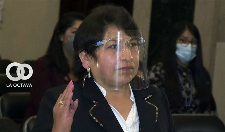 Dina Chuquimia retorna como vocal del TSE.