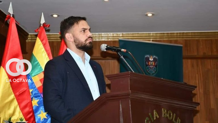 Eduardo Del Castillo, Ministro de Gobierno.