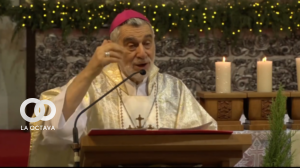 El Arzobispo Emérito de Santa Cruz, monseñor Sergio Gualberti.