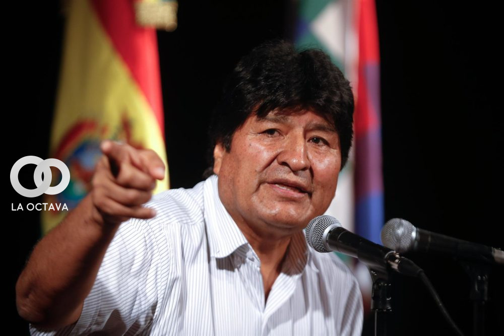 Evo Morales, ex Presidente de Bolivia.