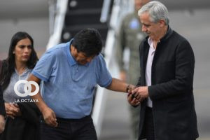 Evo Morales y Alvaro García Linera.