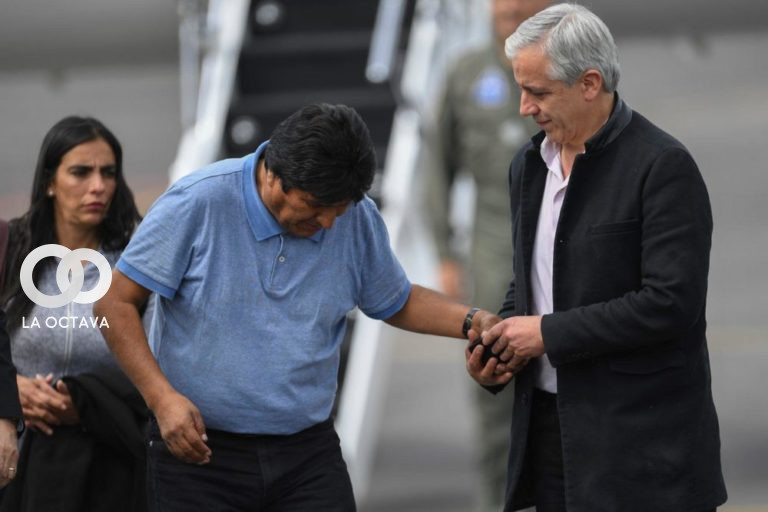 Evo Morales y Alvaro García Linera.