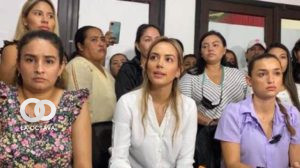 Fátima Jordán junto a asambleístas de la oposición en conferencia de prensa. Foto. RRSS.