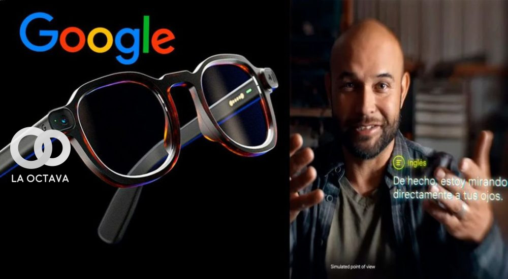 Google lanza lentes que traducen en tiempo real.