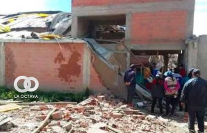 Instalaciones de la fábrica que explotó en Viacha