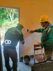 Trabajos de mantenimiento en Zongo Valle