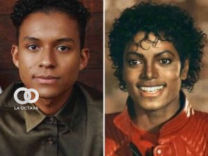 Jaafar Jackson y Michael Jackson