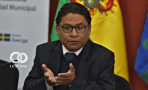 Iván Lima, Ministro de Justicia.