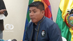 Leonardo Loza del MAS. Foto. Captura de video.