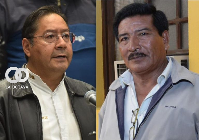 Luis Arce, Presidente de Bolivia y Gerardo García, Vicepresidente del MAS.