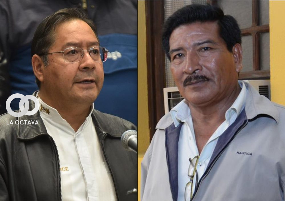 Luis Arce, Presidente de Bolivia y Gerardo García, Vicepresidente del MAS.
