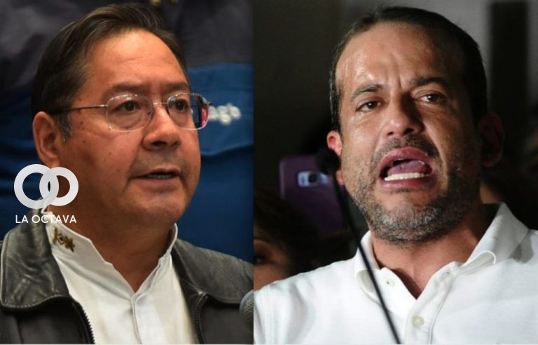 Luis Fernando Camacho y Luis Arce, Presidente de Bolivia.