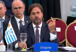 Luis Lacalle Pou, Presidente de Uruguay.