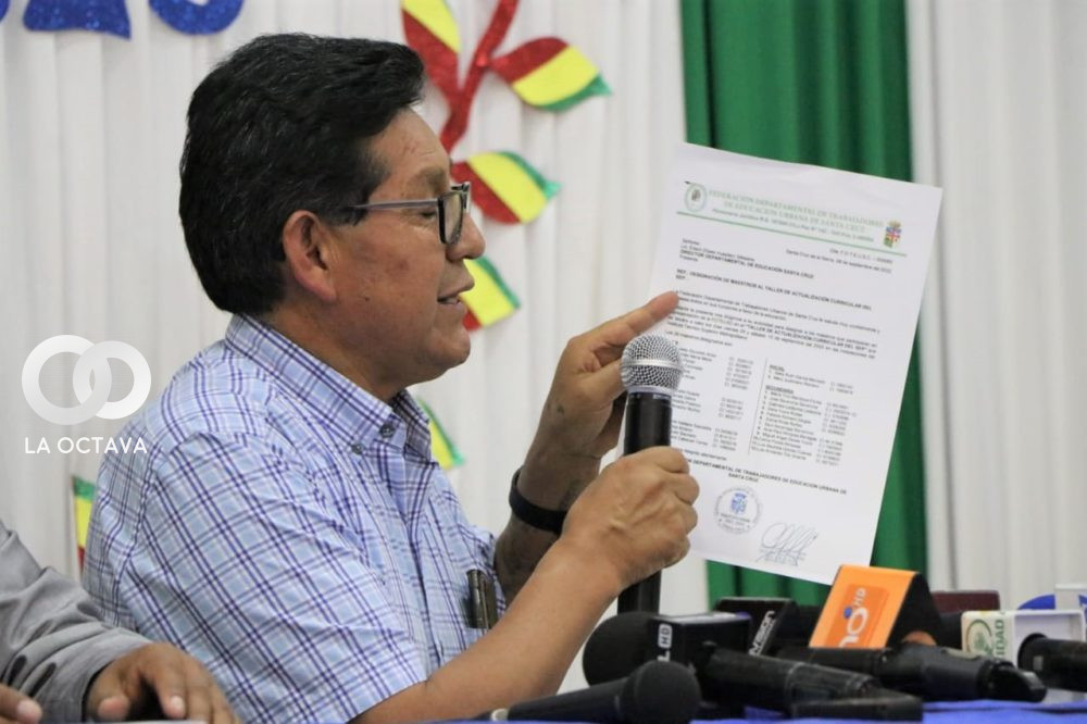 Édgar Pary Chambi, Ministro de Educación de Bolivia